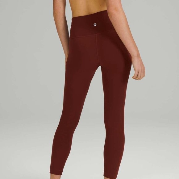 Lululemon Wunder Train HR Tight 25" - Size 20 ~ Date Brown - NWT - Picture 2 of 5